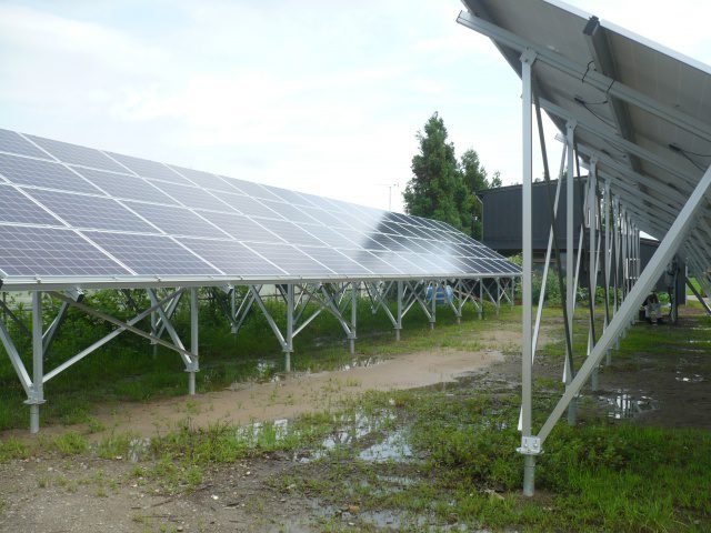 ちょっとしたスペースが発電所に！