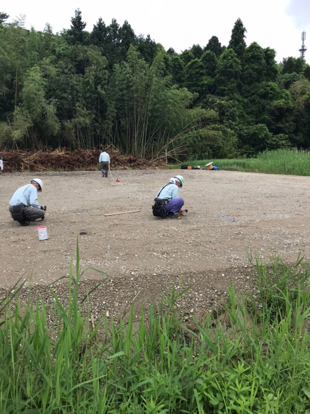 土地付き太陽光発電所着工